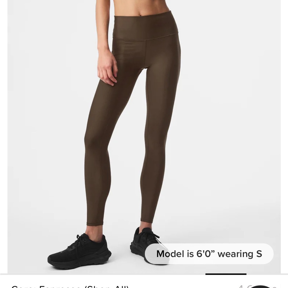 Alo Airlift 7/8 Leggings Espresso Size Small